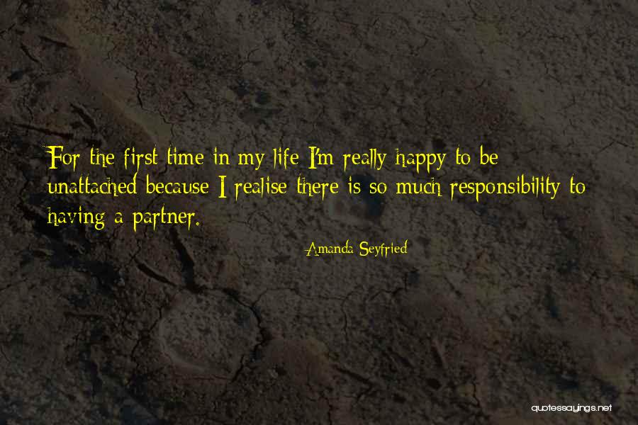 Partner In Life Quotes By Amanda Seyfried Partner In Life Quotes By Amanda Seyfried