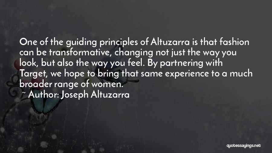 Partnering Quotes By Joseph Altuzarra