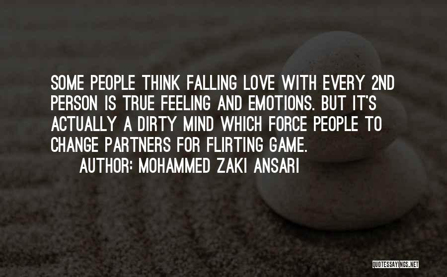 Partners In Life And Love Quotes By Mohammed Zaki Ansari