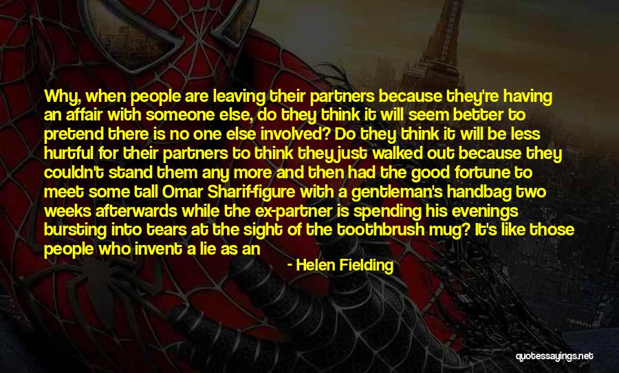 Partners Love Quotes By Helen Fielding