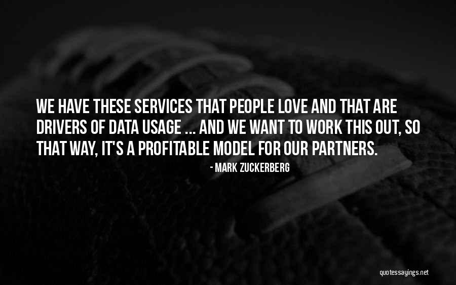 Partners Love Quotes By Mark Zuckerberg