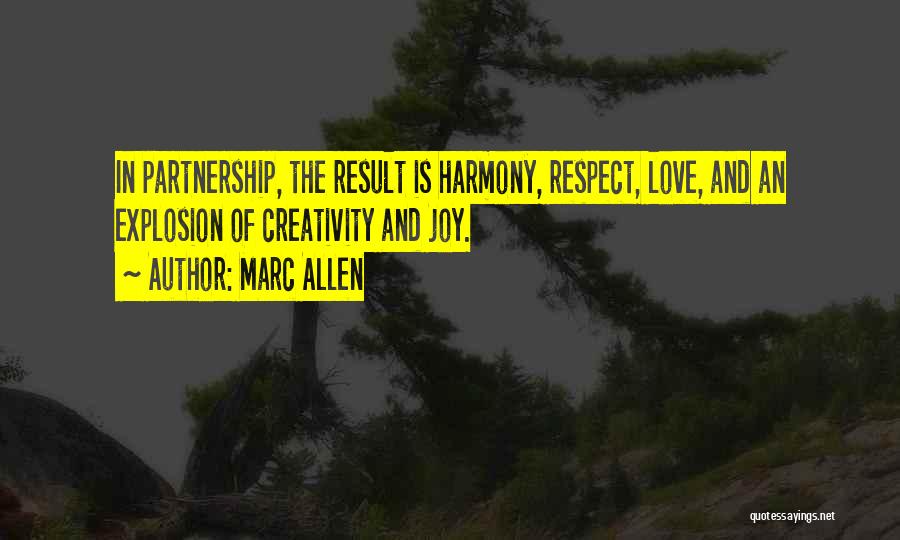 Partnership And Success Quotes By Marc Allen
