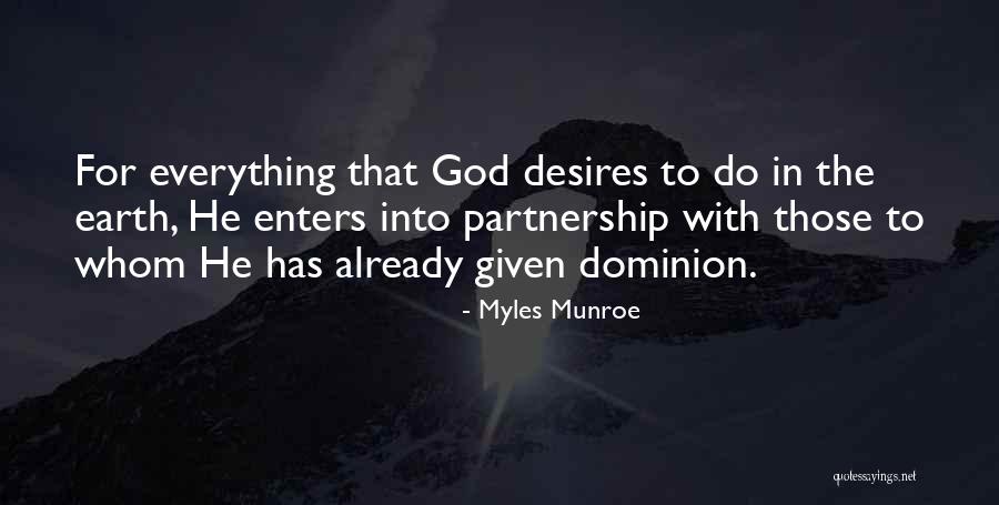 Partnership In Relationship Quotes By Myles Munroe Partnership In Relationship Quotes By Myles Munroe