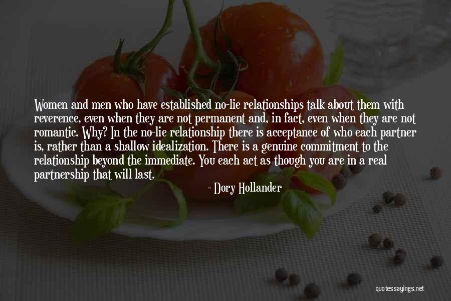 Partnership In Relationships Quotes By Dory Hollander