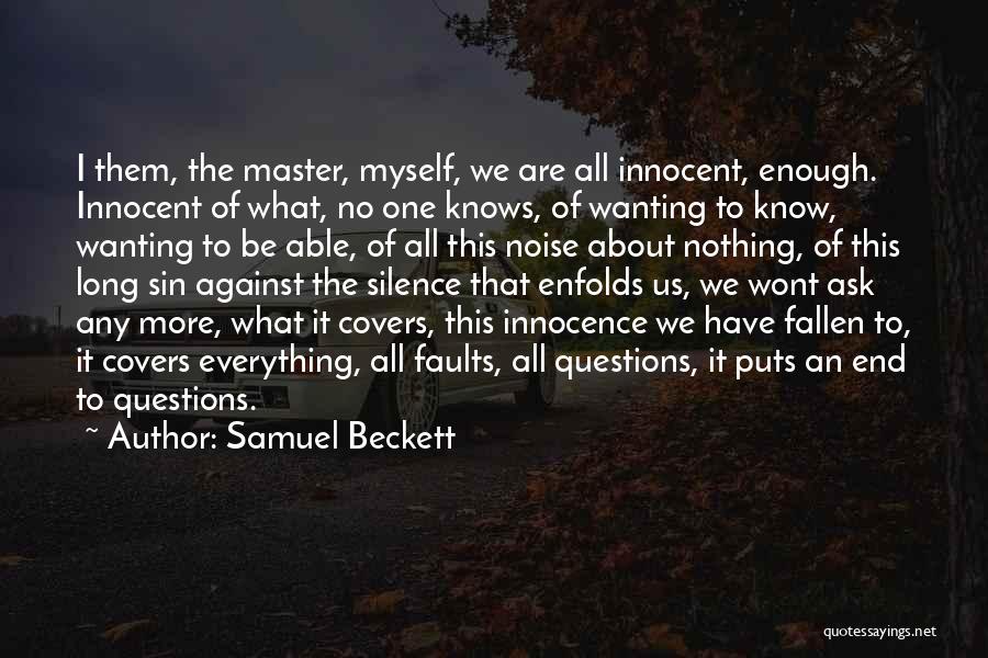 Partnership Poems Quotes By Samuel Beckett