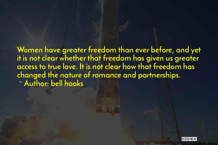Partnerships And Love Quotes By Bell Hooks