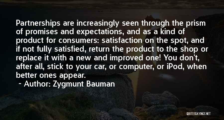 Partnerships And Love Quotes By Zygmunt Bauman
