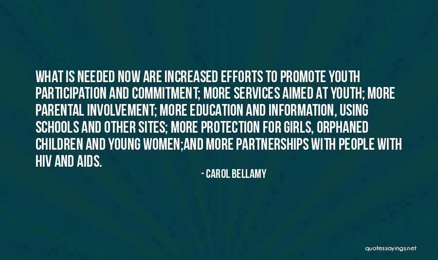 Partnerships In Education Quotes By Carol Bellamy