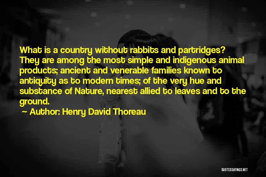 Partridges Quotes By Henry David Thoreau