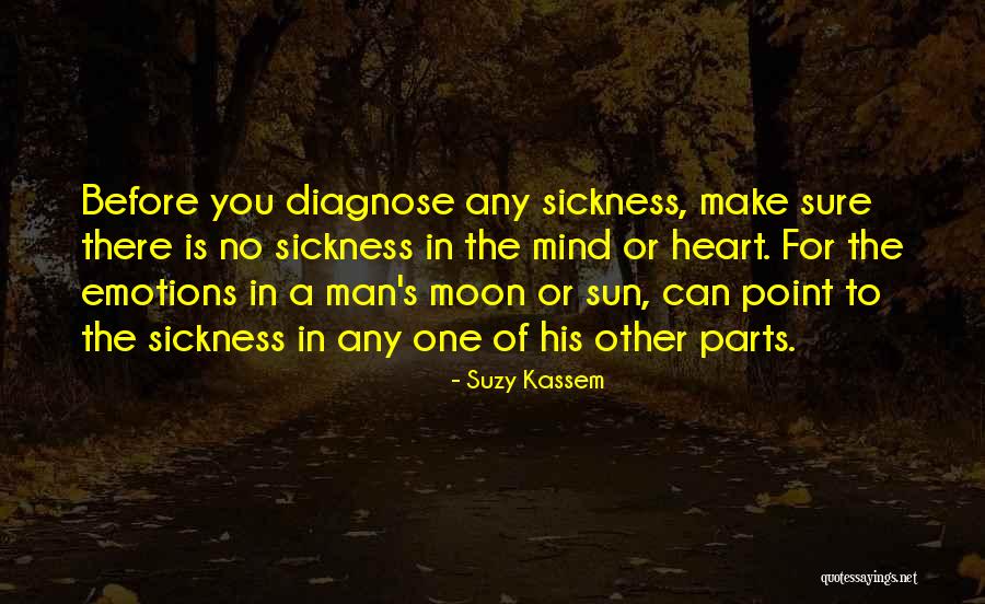 Parts Of The Body Quotes By Suzy Kassem