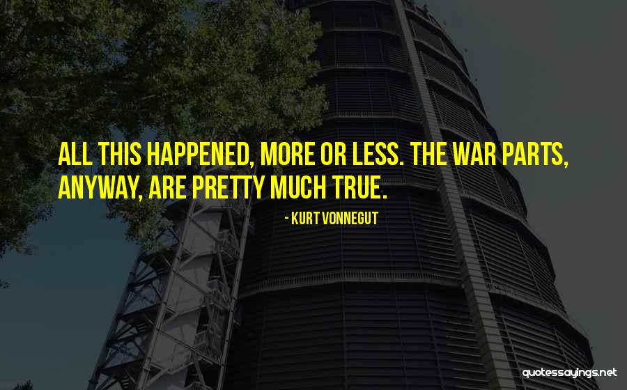 Parts Or Quotes By Kurt Vonnegut Parts Or Quotes By Kurt Vonnegut