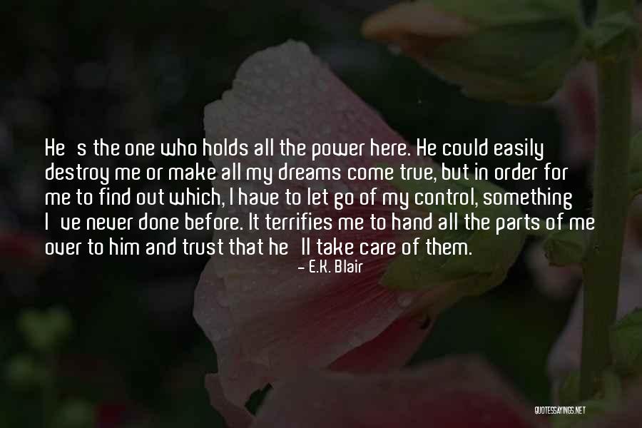 Parts Order Quotes By E.K. Blair Parts Order Quotes By E.K. Blair