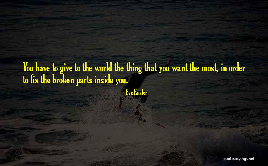 Parts Order Quotes By Eve Ensler Parts Order Quotes By Eve Ensler