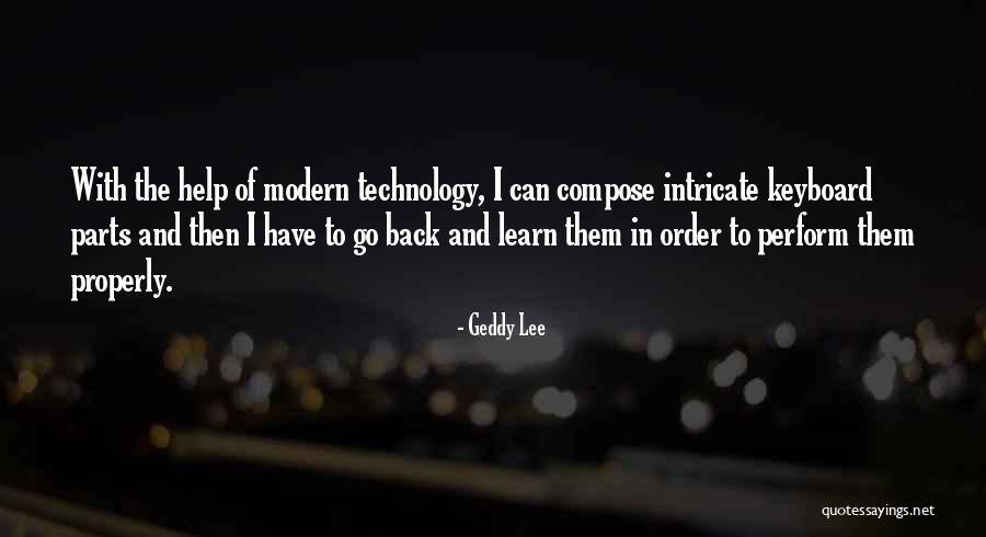 Parts Order Quotes By Geddy Lee Parts Order Quotes By Geddy Lee