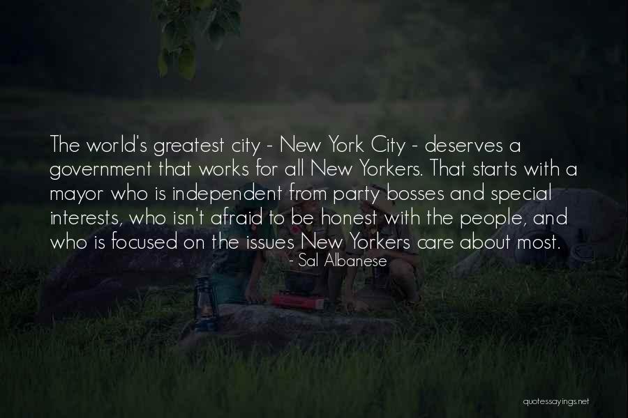 Party City Quotes By Sal Albanese Party City Quotes By Sal Albanese