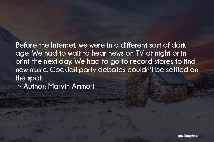 Party Day And Night Quotes By Marvin Ammori