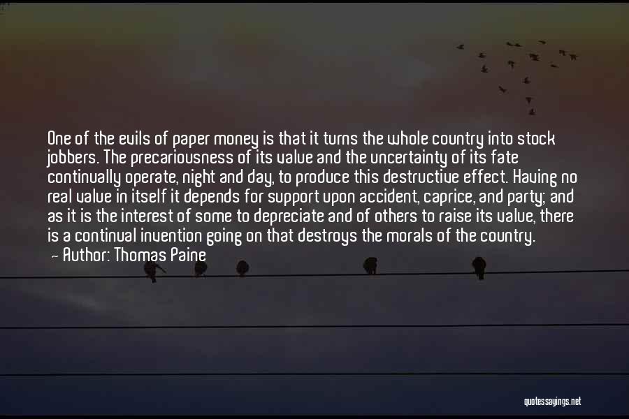 Party Day And Night Quotes By Thomas Paine