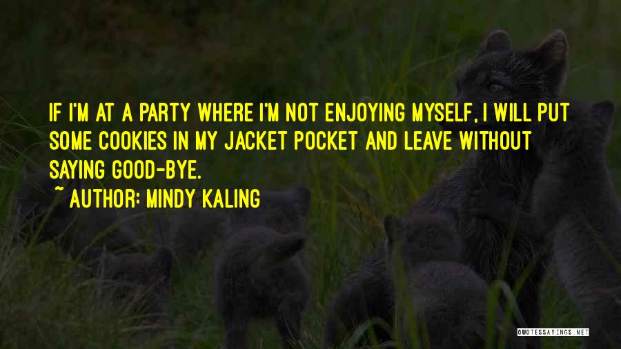 Party Enjoying Quotes By Mindy Kaling