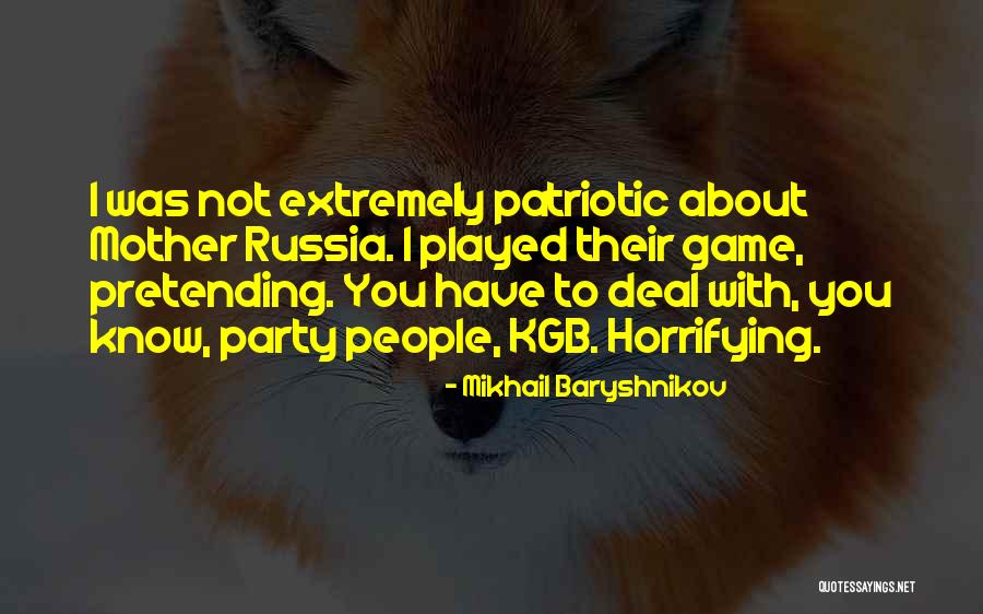 Party Game Quotes By Mikhail Baryshnikov Party Game Quotes By Mikhail Baryshnikov