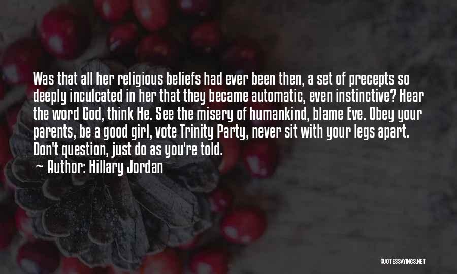Party Girl Quotes By Hillary Jordan