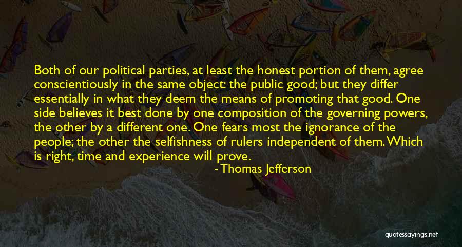 Party Good Time Quotes By Thomas Jefferson