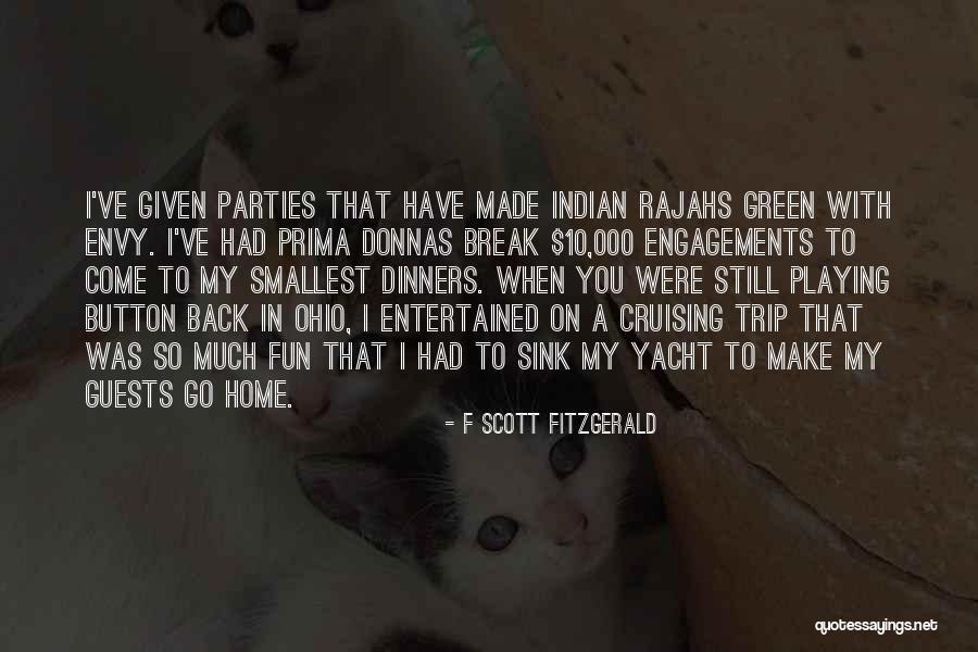 Party Guests Quotes By F Scott Fitzgerald