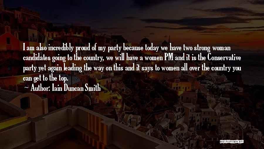 Party Of Two Quotes By Iain Duncan Smith