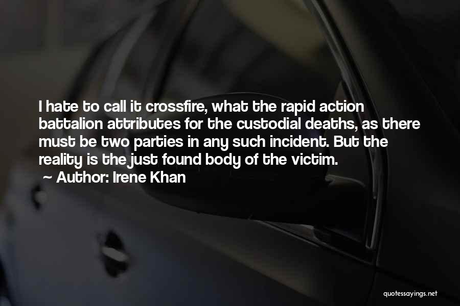 Party Of Two Quotes By Irene Khan