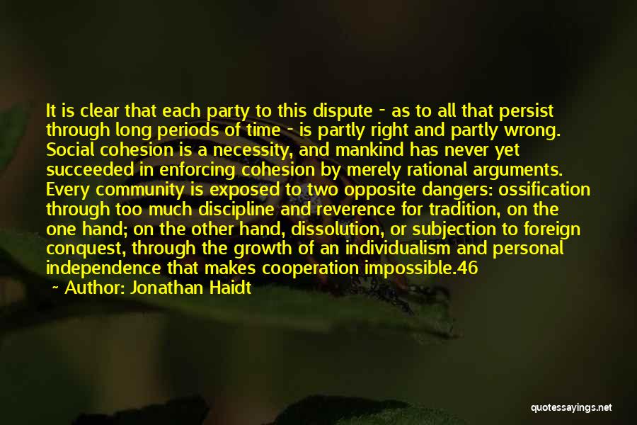 Party Of Two Quotes By Jonathan Haidt