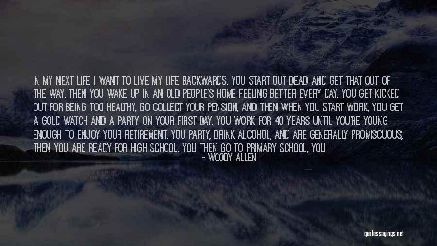 Party Ready Quotes By Woody Allen Party Ready Quotes By Woody Allen