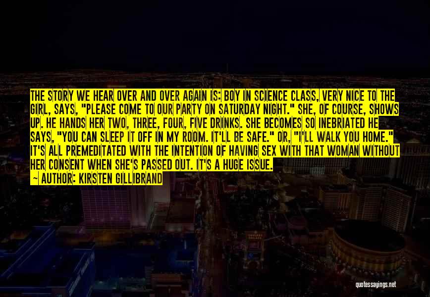 Party Safe Quotes By Kirsten Gillibrand