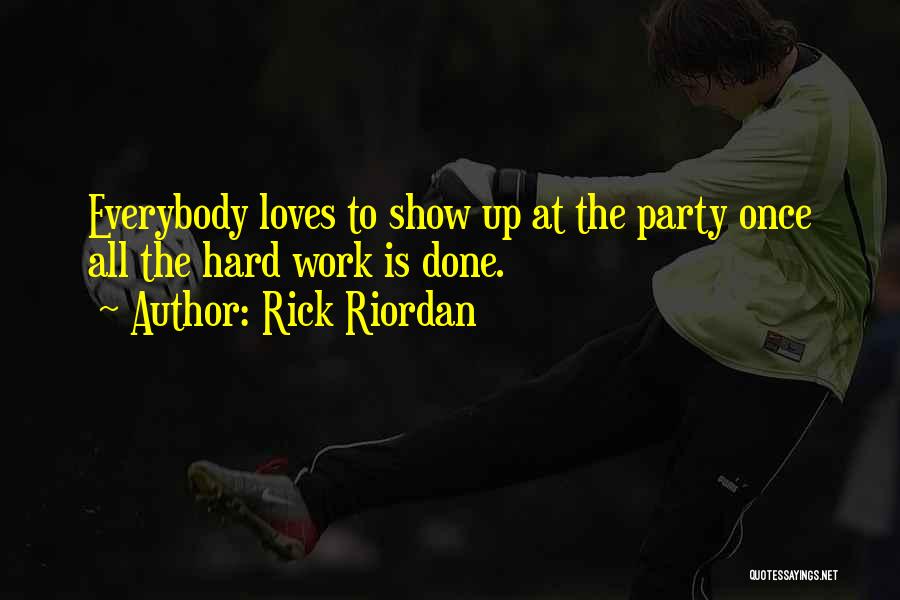 Party Too Hard Quotes By Rick Riordan