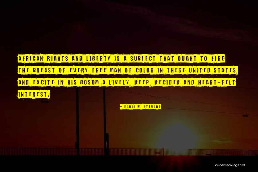 Pasaran Mas Quotes By Maria W. Stewart Pasaran Mas Quotes By Maria W. Stewart