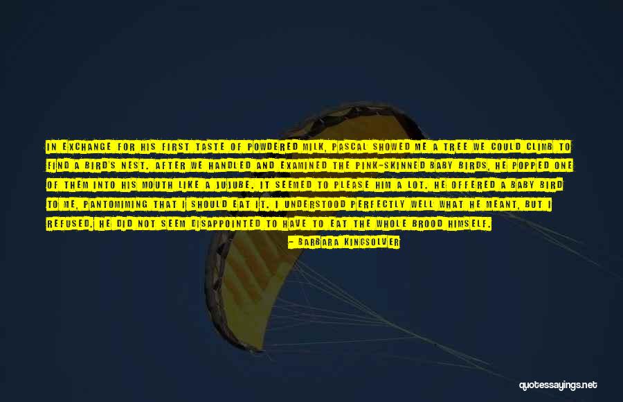 Pascal's Quotes By Barbara Kingsolver Pascal's Quotes By Barbara Kingsolver