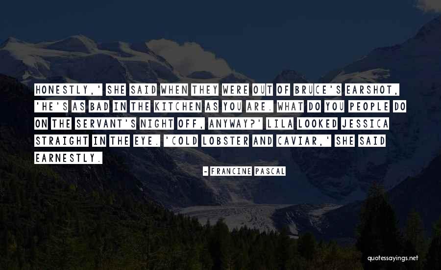 Pascal's Quotes By Francine Pascal Pascal's Quotes By Francine Pascal