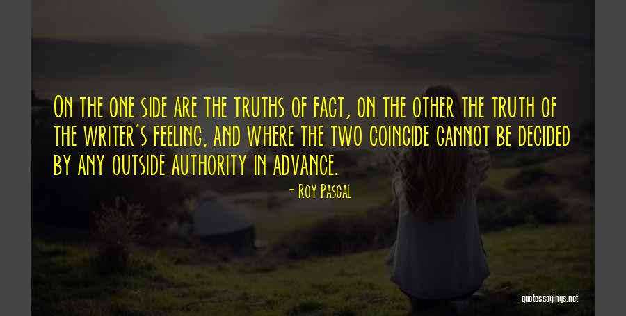 Pascal's Quotes By Roy Pascal Pascal's Quotes By Roy Pascal