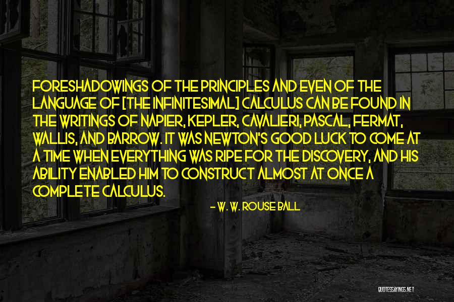 Pascal's Quotes By W. W. Rouse Ball Pascal's Quotes By W. W. Rouse Ball