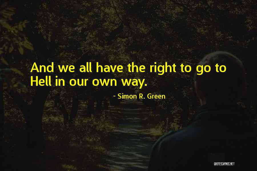 Pasculli Oboe Quotes By Simon R. Green