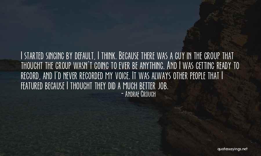 Pasifik Selatan Quotes By Andrae Crouch Pasifik Selatan Quotes By Andrae Crouch