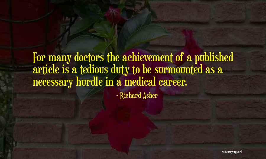 Pass Probation Quotes By Richard Asher Pass Probation Quotes By Richard Asher