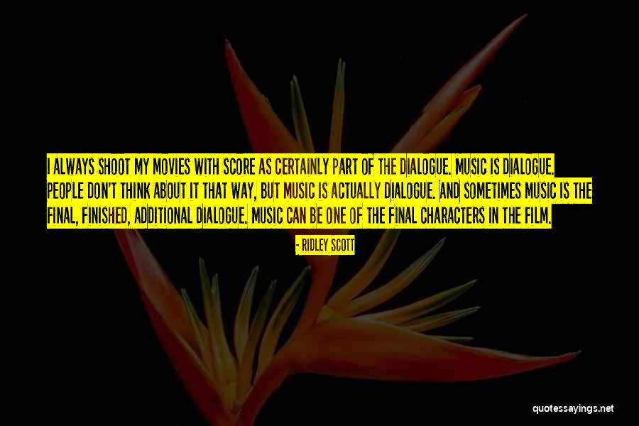 Passacaglia And Fugue Quotes By Ridley Scott Passacaglia And Fugue Quotes By Ridley Scott