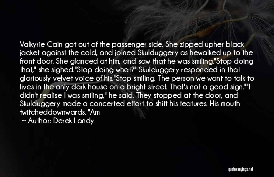 Passenger Side Quotes By Derek Landy