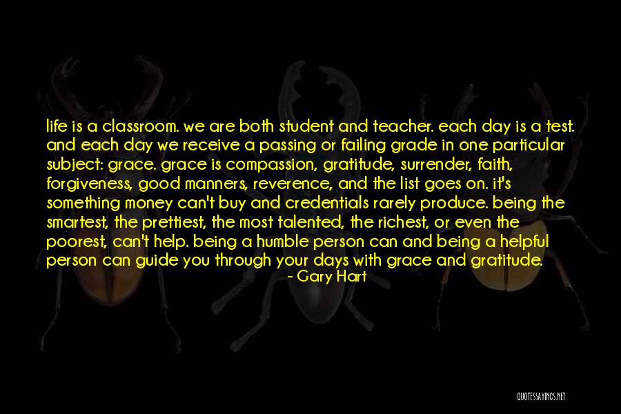 Passing A Test Quotes By Gary Hart Passing A Test Quotes By Gary Hart