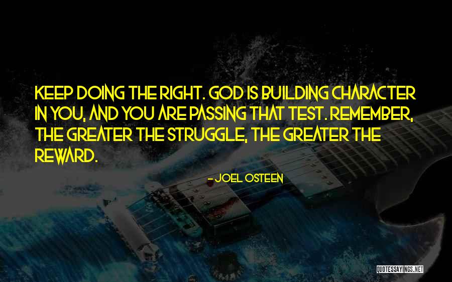 Passing A Test Quotes By Joel Osteen Passing A Test Quotes By Joel Osteen