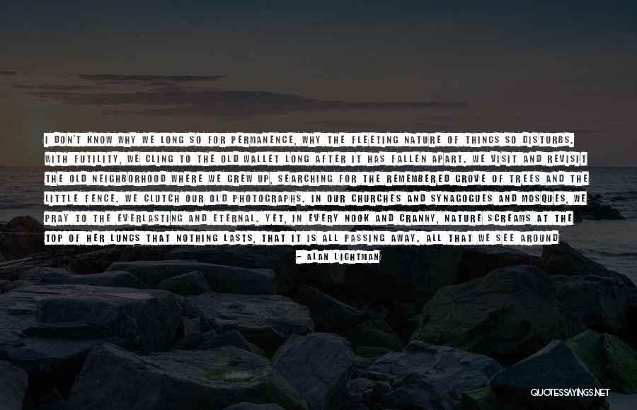 Passing Away Quotes By Alan Lightman Passing Away Quotes By Alan Lightman