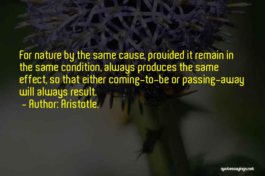 Passing Away Quotes By Aristotle.