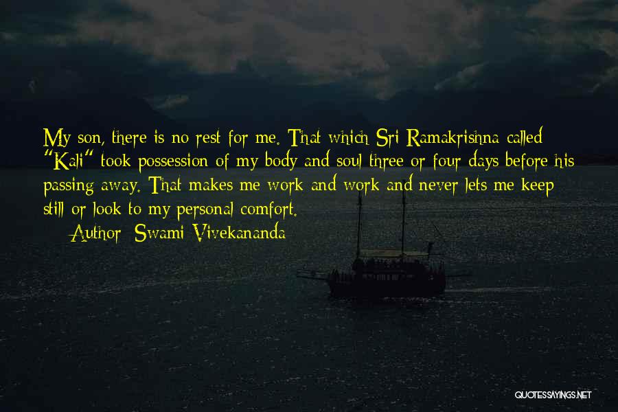 Passing Off Work Quotes By Swami Vivekananda