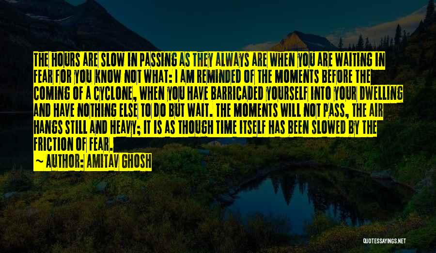Passing The Time Quotes By Amitav Ghosh