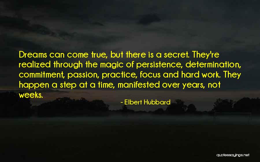 Passion And Commitment Quotes By Elbert Hubbard