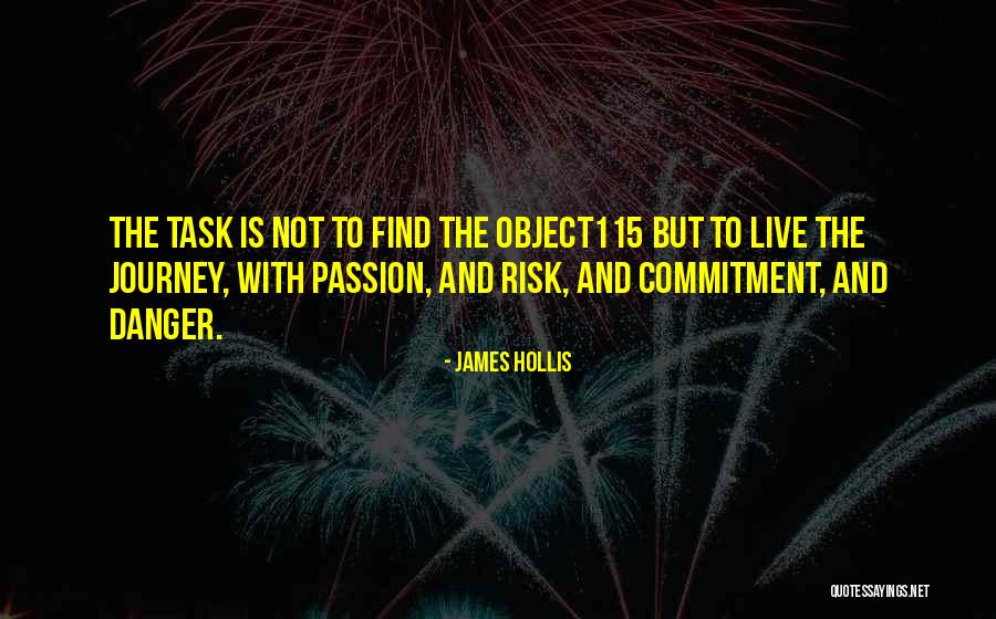 Passion And Commitment Quotes By James Hollis